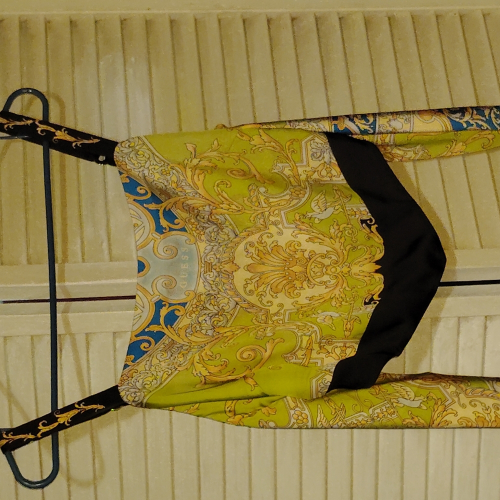 Guess Multicolor Baroque Print Tank Top